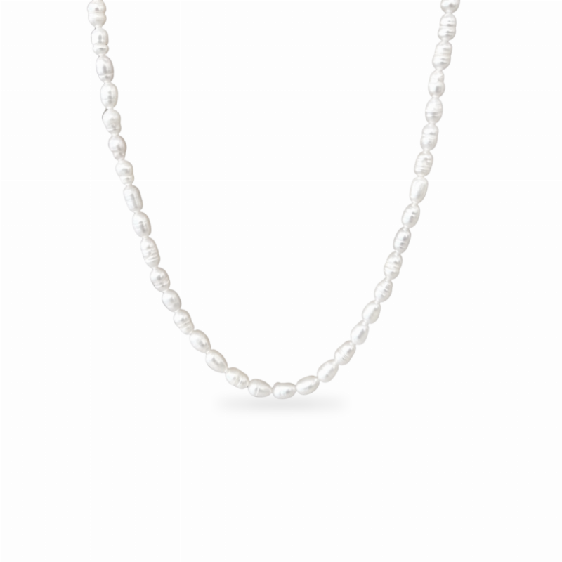 Camille Perle 18k Forgyldt Halskæde