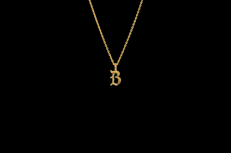 Ix B Letter Charm