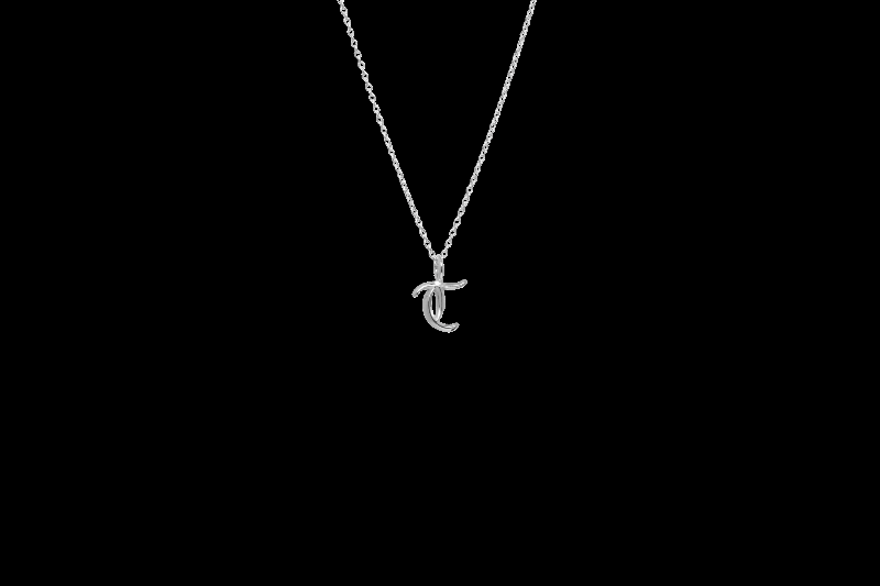Ix T Brev Charms i Sølv