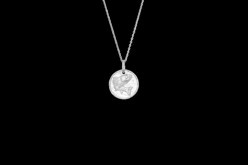 Ix Fisk Pendant Silver