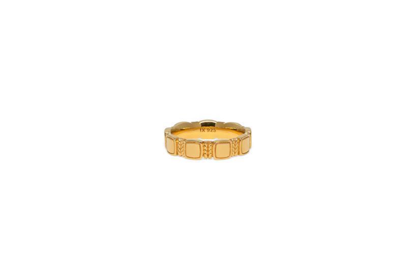 Ix Studios Tribute Ring - Forgyldt Dmn0325gd 60