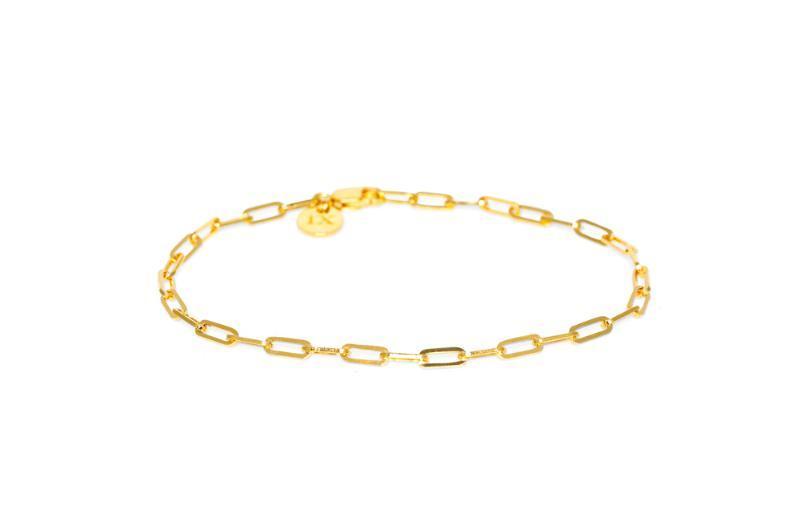 Ix Studios Aurora Armbånd - Forgyldt 17cm Dmv0340gd