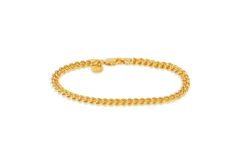 Ix Studios Leo Armbånd - Forgyldt 21 cm Dmv0344gd