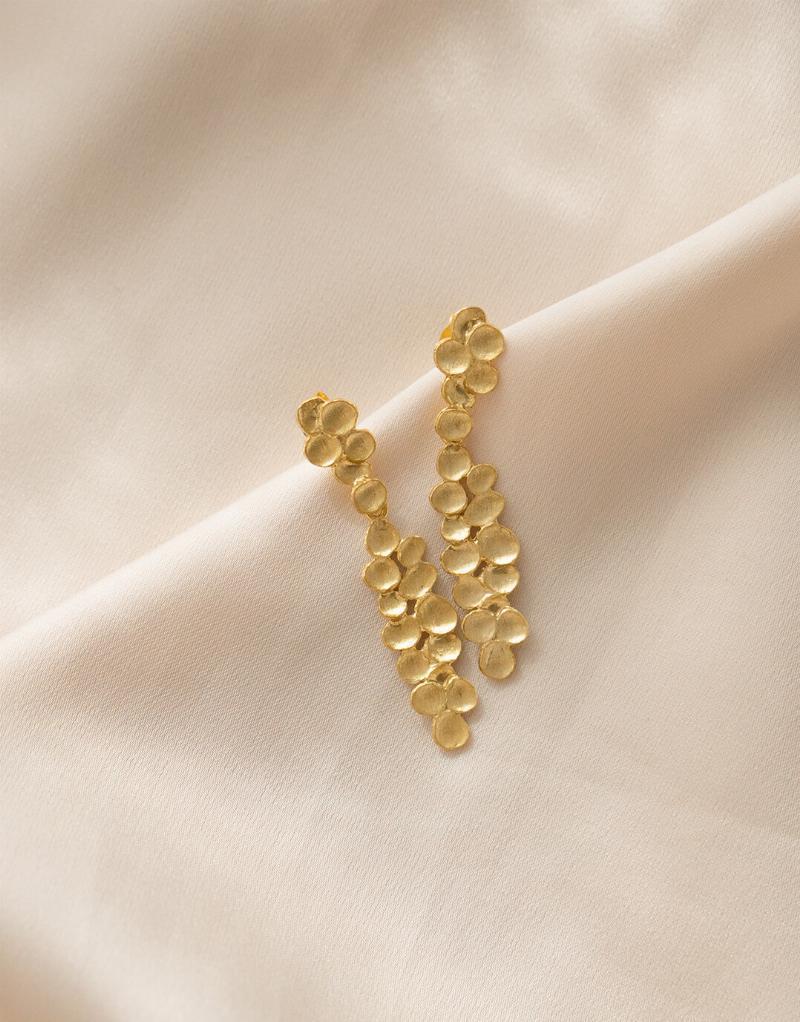 Adrianna – Øreringe i guld