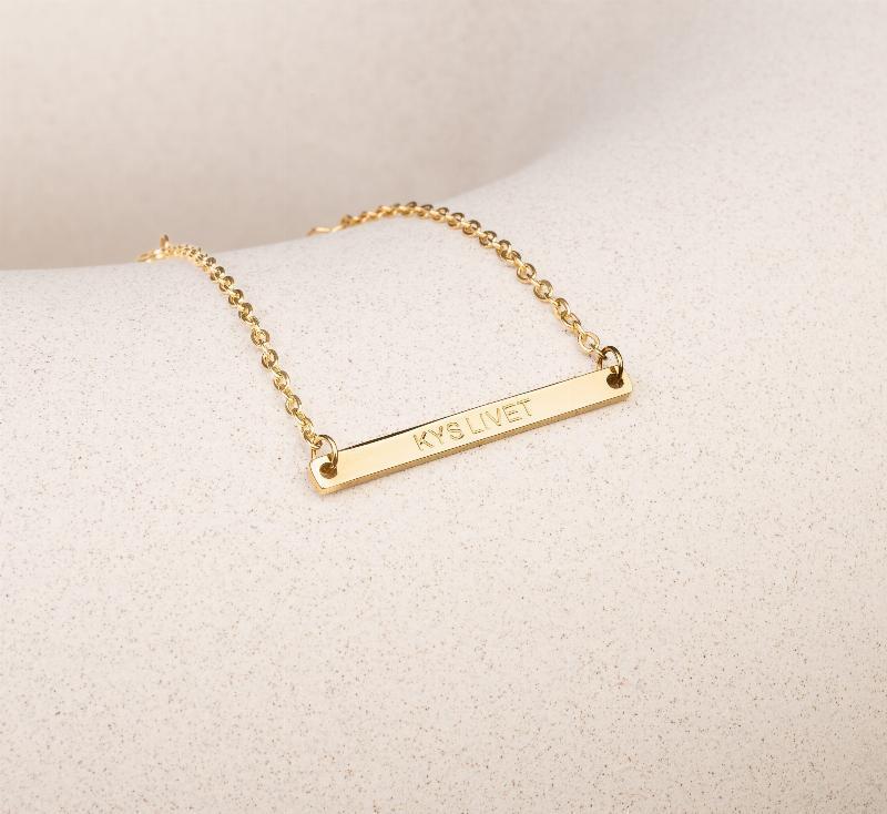 Kys Livet Guld Armbånd
