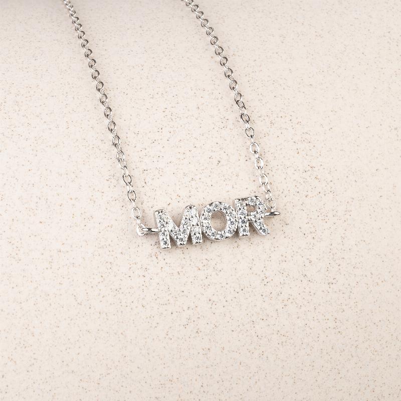 Mor-armbånd i sølv