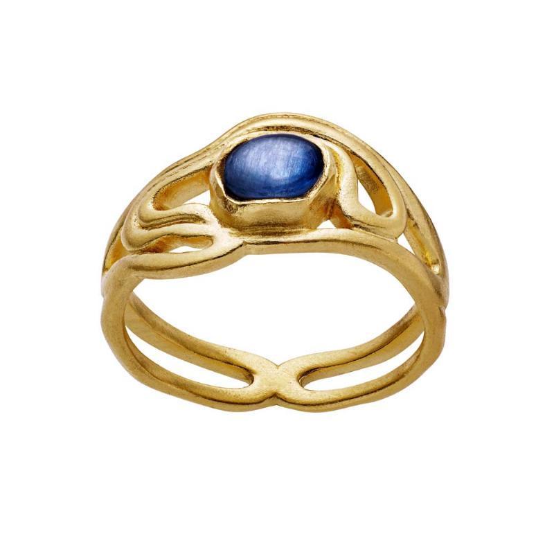 Maanesten Edith Ring i Forgyldt 53