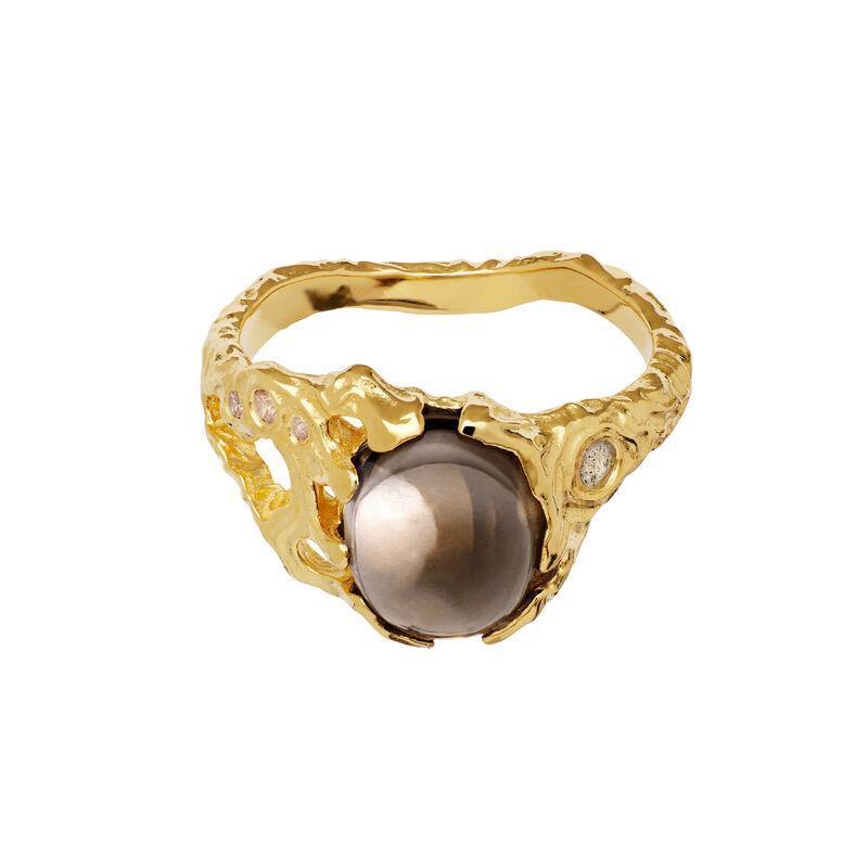 Maanesten Gaia Forgyldt Ring - Størrelse 53