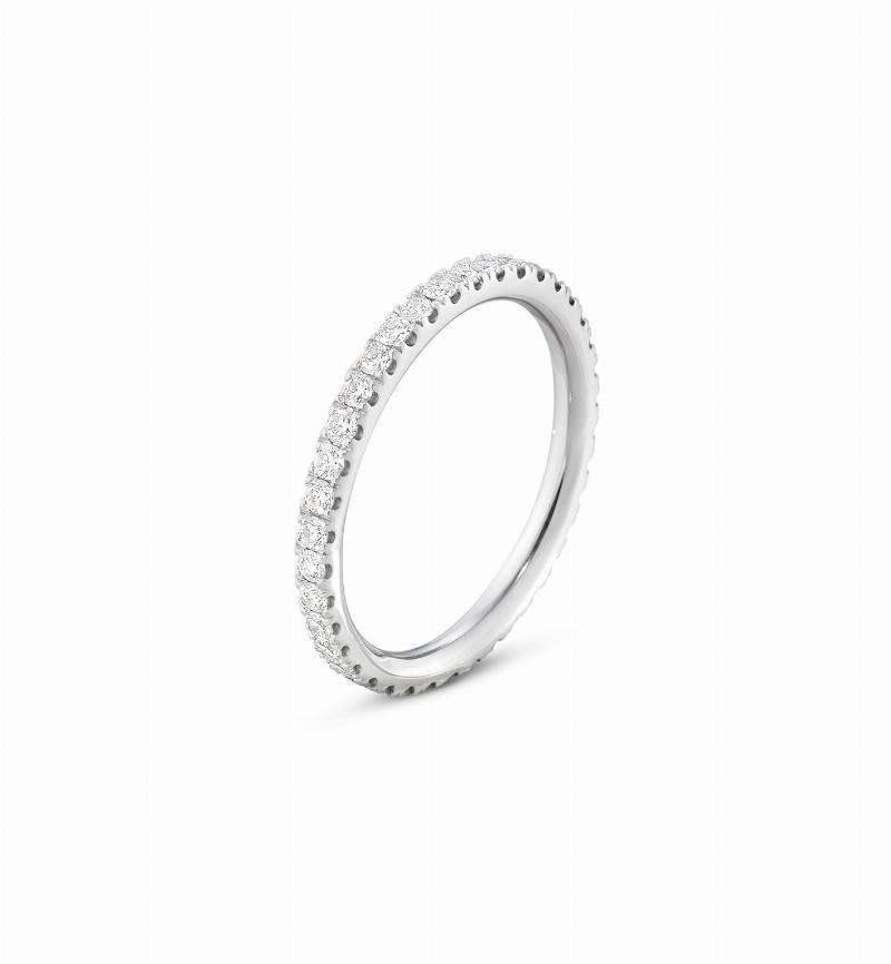 Georg Jensen Aurora Ring - 0,49 Ct, Størrelse 55