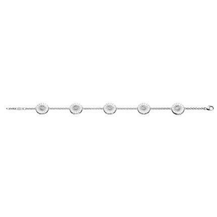 Georg Jensen Daisy Sølvarmbånd - 3530911