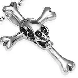 Skull Design Halssmykke i Rustfrit Stål