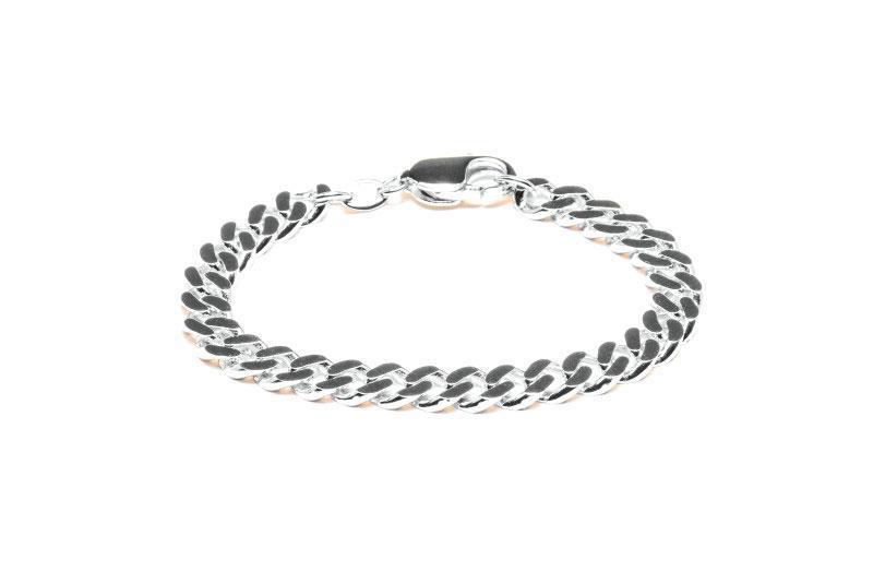 Ix Studios Chunky Armbånd i Sølv - 19 Cm