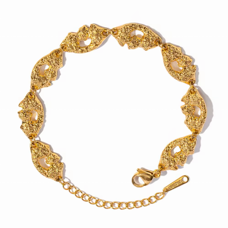 Lava Armbånd 18k Forgyldt