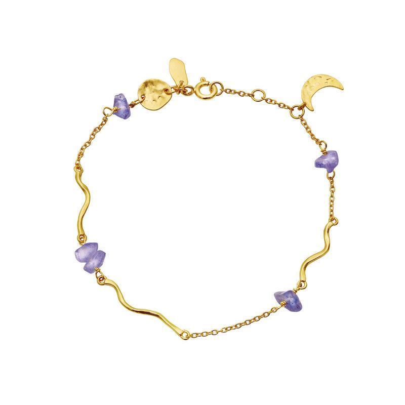 Maanesten Lillith Forgyldt Armbånd - 8614a