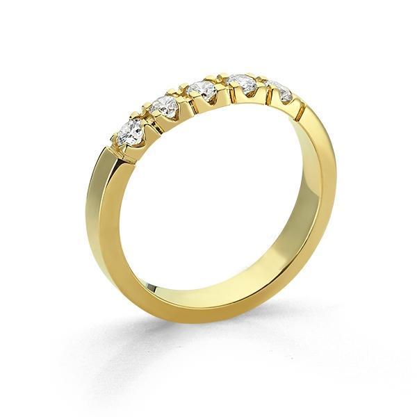 Nuran Classic Alliancering - 14 Karat, Størrelse 57