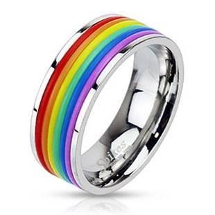 Regnbue Pride Ring