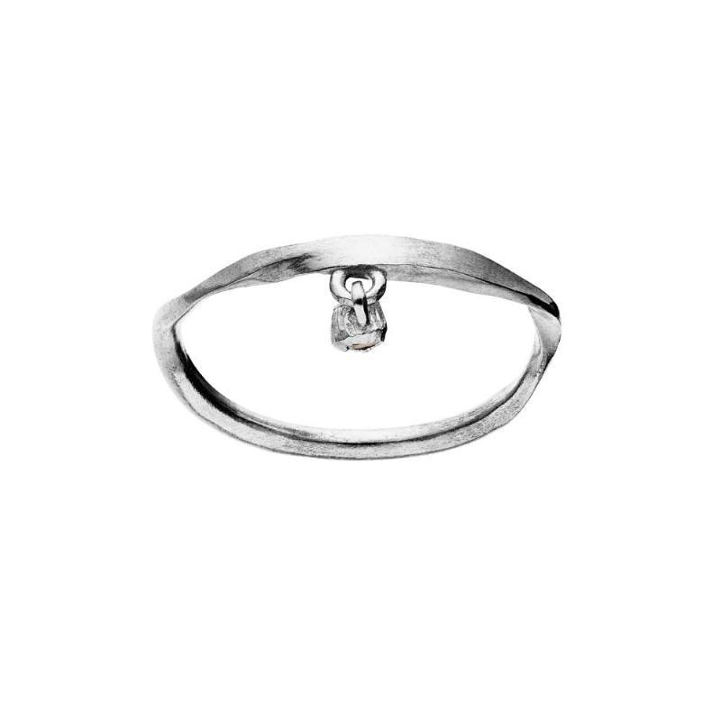 Maanesten Signe Sølv Ring - 4783c Størrelse 53