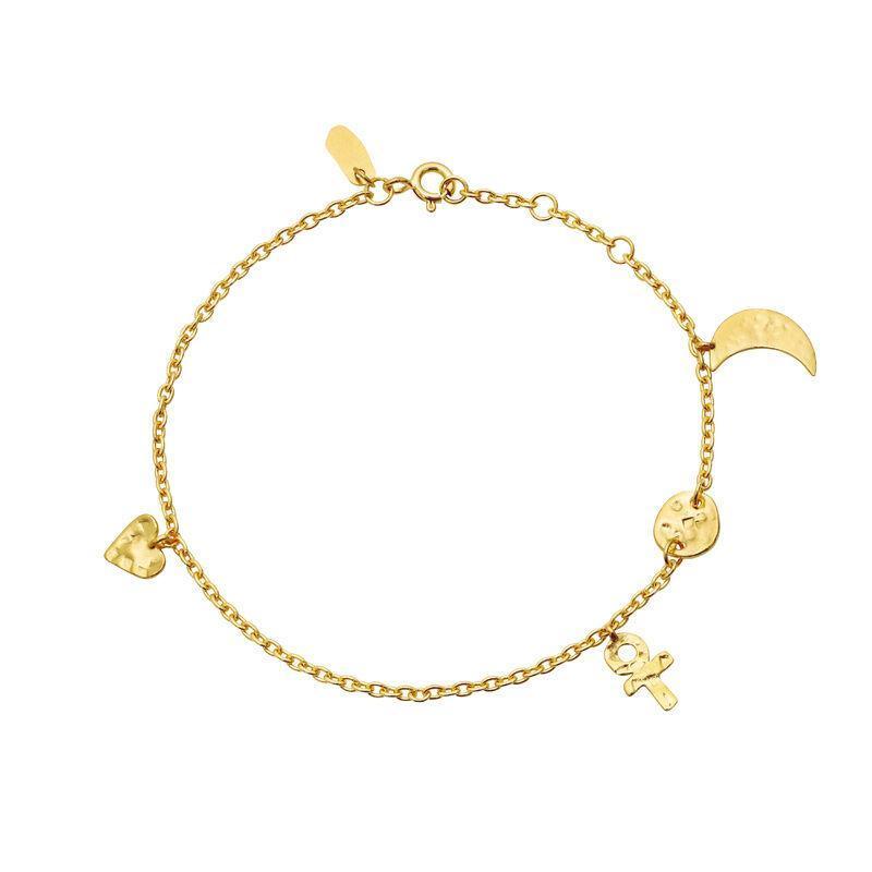 Maanesten Tullia Forgyldt Armbånd - 8612a