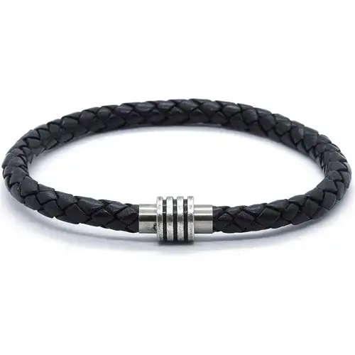 Oxy Leakos Herre Læderarmbånd