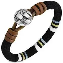 Armbånd i sort fra Black Beach