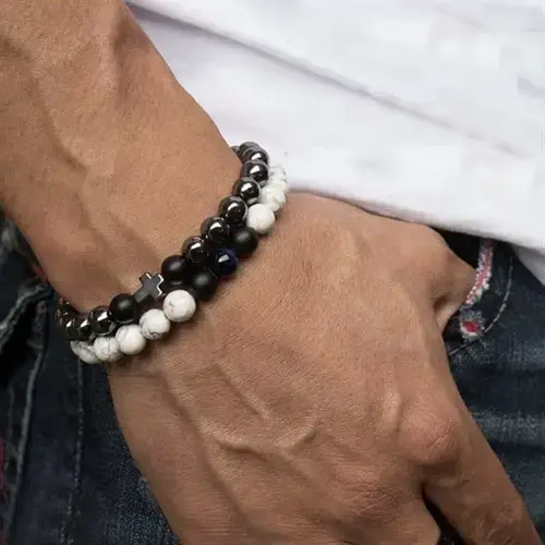 Korsdesign Armbåndsæt - 2 Stykker