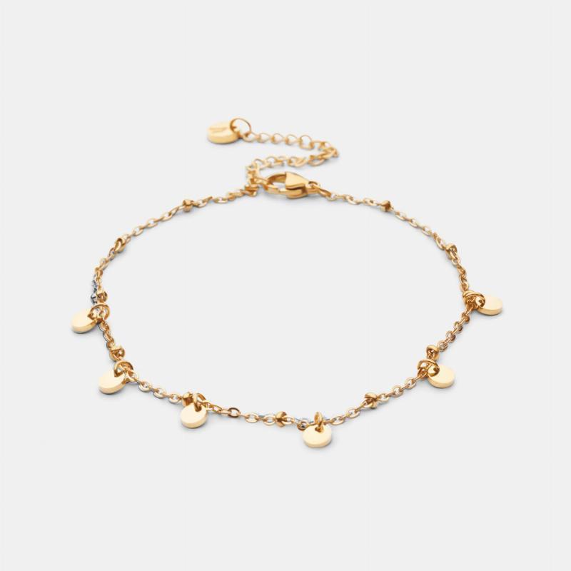 Ankelkæde i 18k Guldbelægning