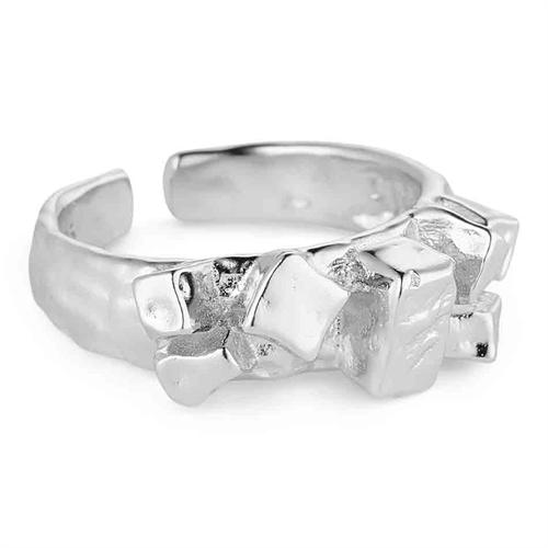 Zoe Ring i Røget 14k Sølv