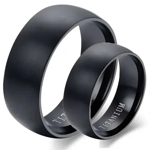 Bk Titanium Mat Forlovelsesring