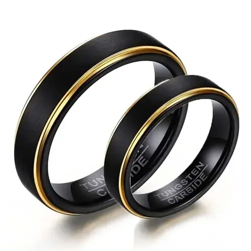 Fantastisk Tungsten Forlovelsesring