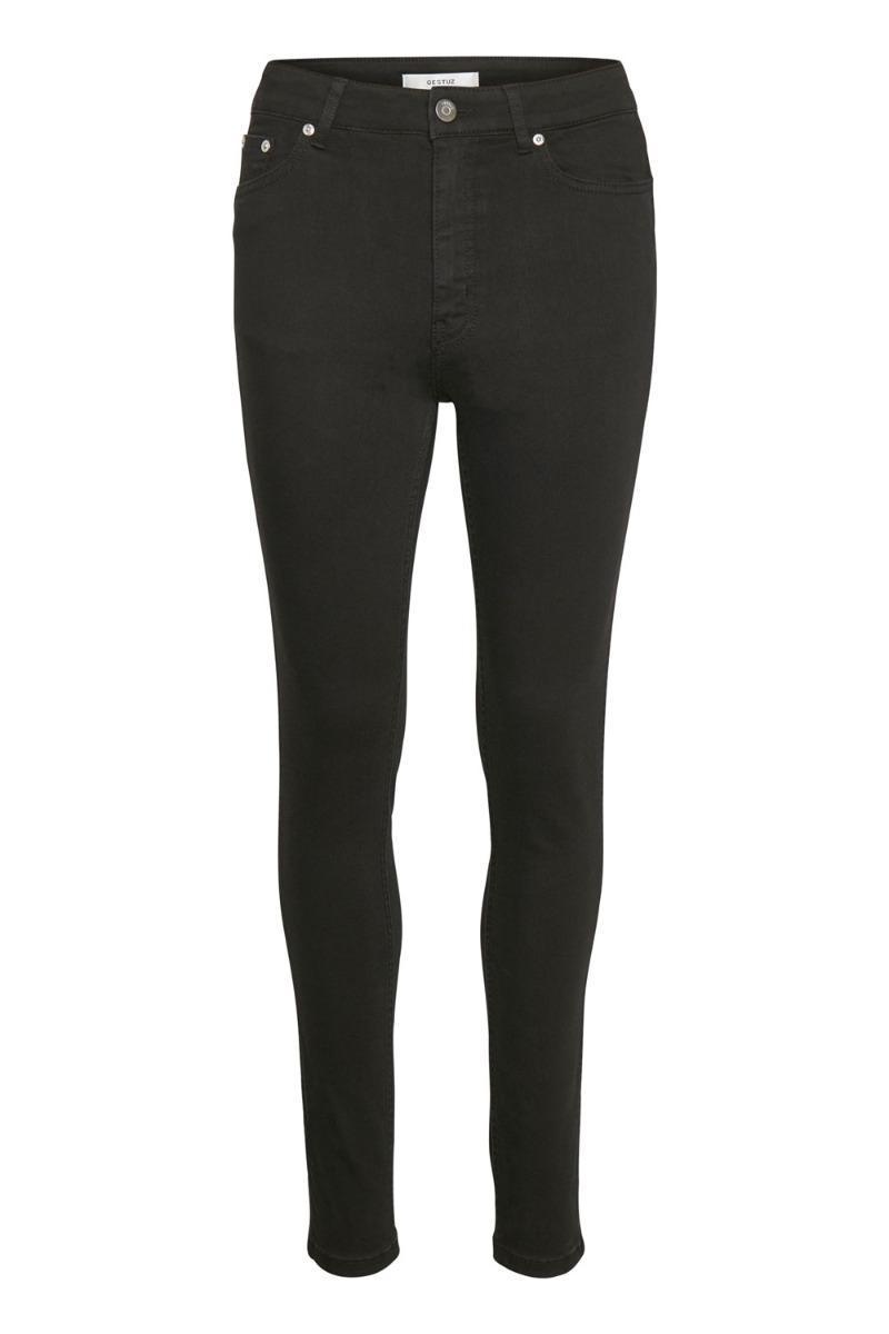 Gestuz - Emily Hw Skinny Jeans - Sort