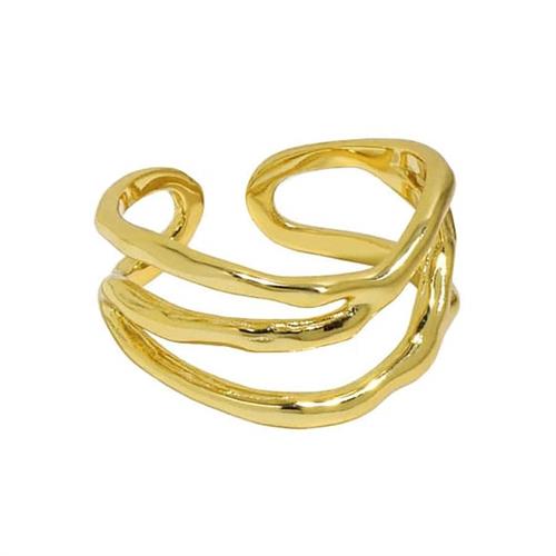 Adara Ring i 14k Forgyldt Sterlingsølv 925