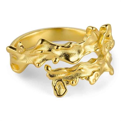 Maia 14k Forgyldt Sølv Ring