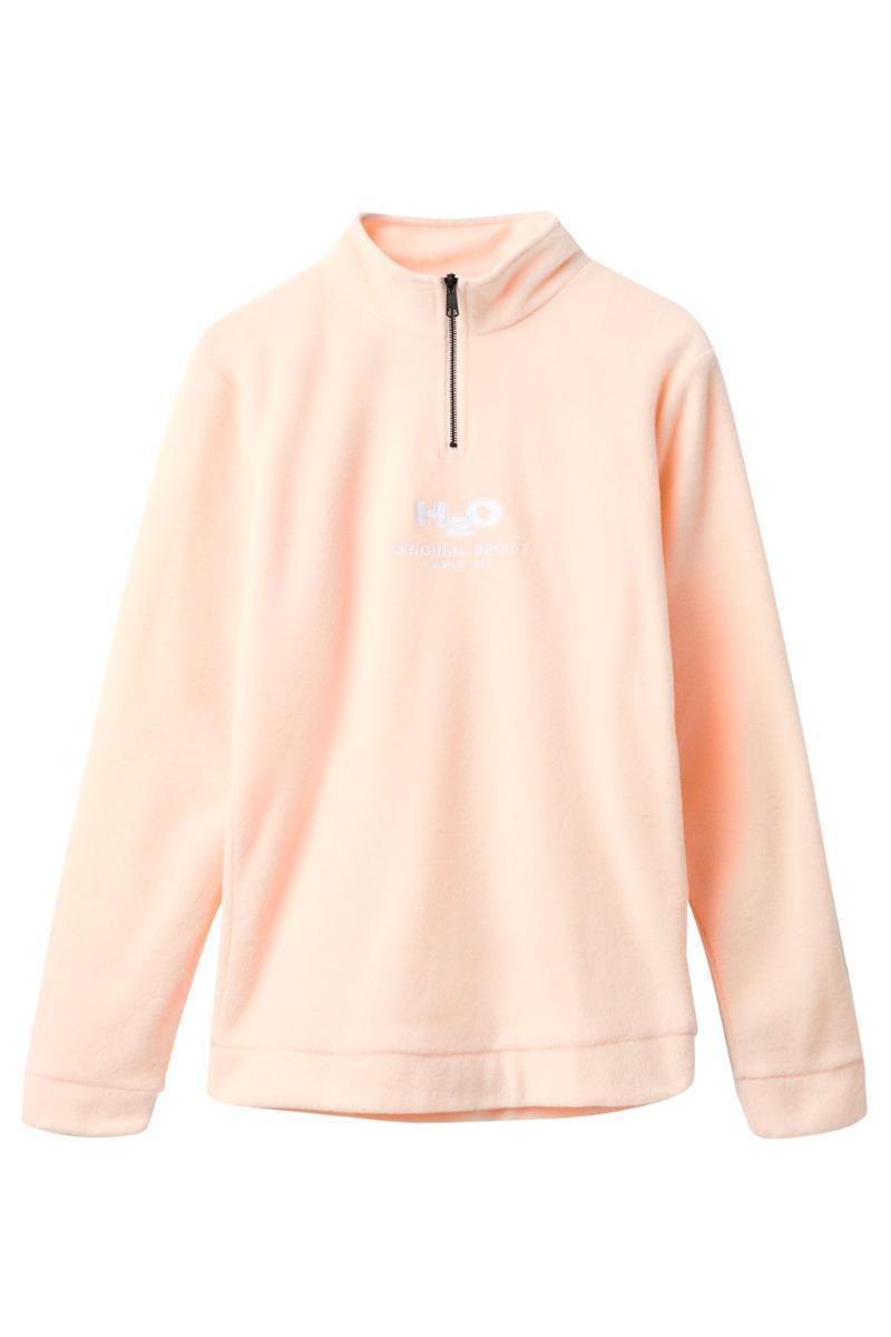 H2o - Blåvand II Fleece Half Zip - Lys fersken