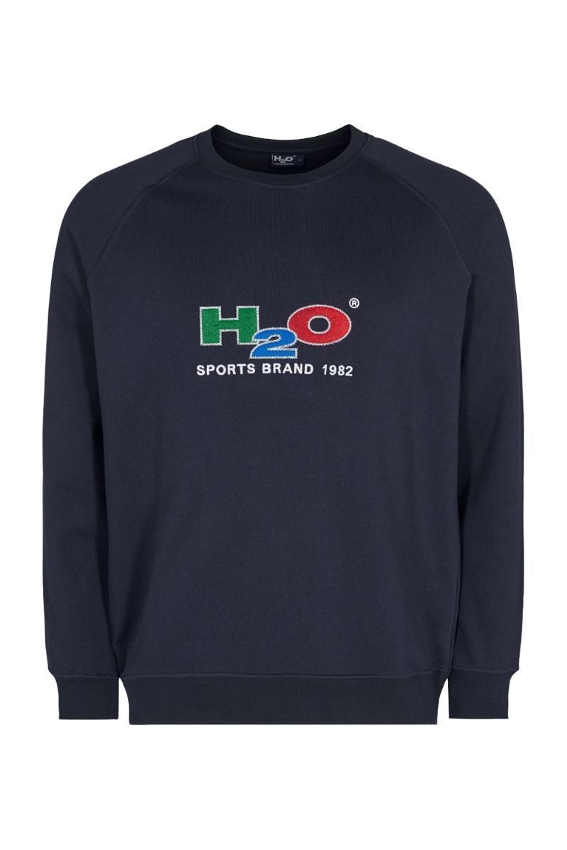 H2O - Alban Sweatshirt med Rund Hals - Navy