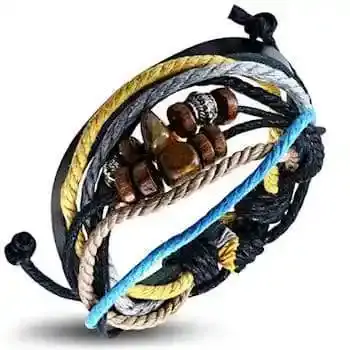 Trendy Læderarmbånd med Stilet Design