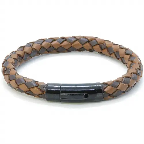 Mørkelys Læderarmbånd