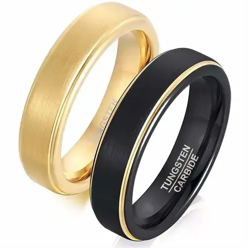 Tungstenring til Vielse eller Forlovelse