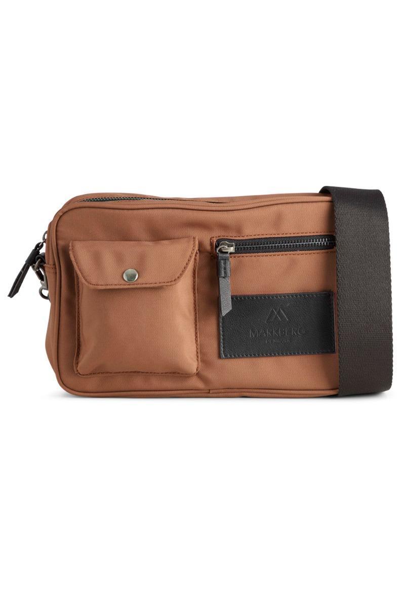 Markberg - Darla Cross Bag Genanvendt - Lys Karamel