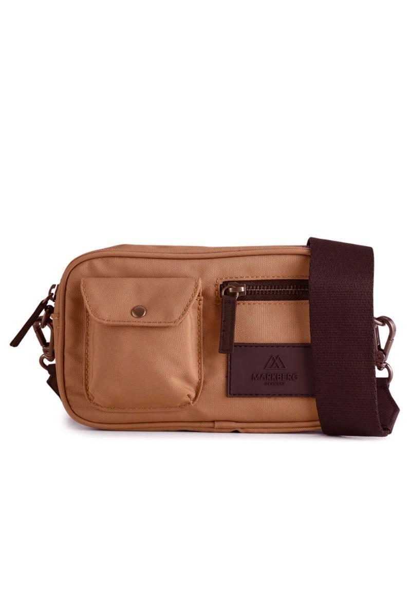 Markberg - Darla Small Cross Taske - Lys Karamel