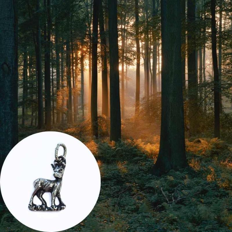 Svendegave Til Natur- og Jægerentusiasten - Sølv Vedhæng