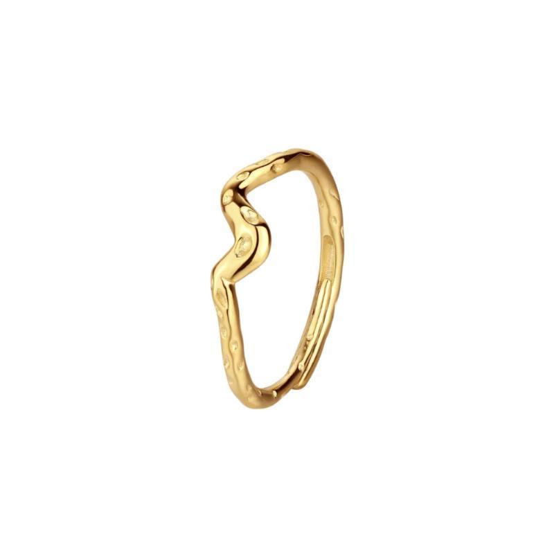 Nava Copenhagen Calypso Ring i Forgyldt Guld