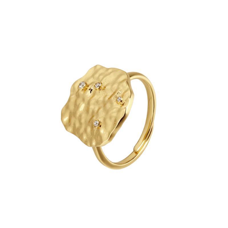 Nava Copenhagen Lana Ring i Forgyldt Metal