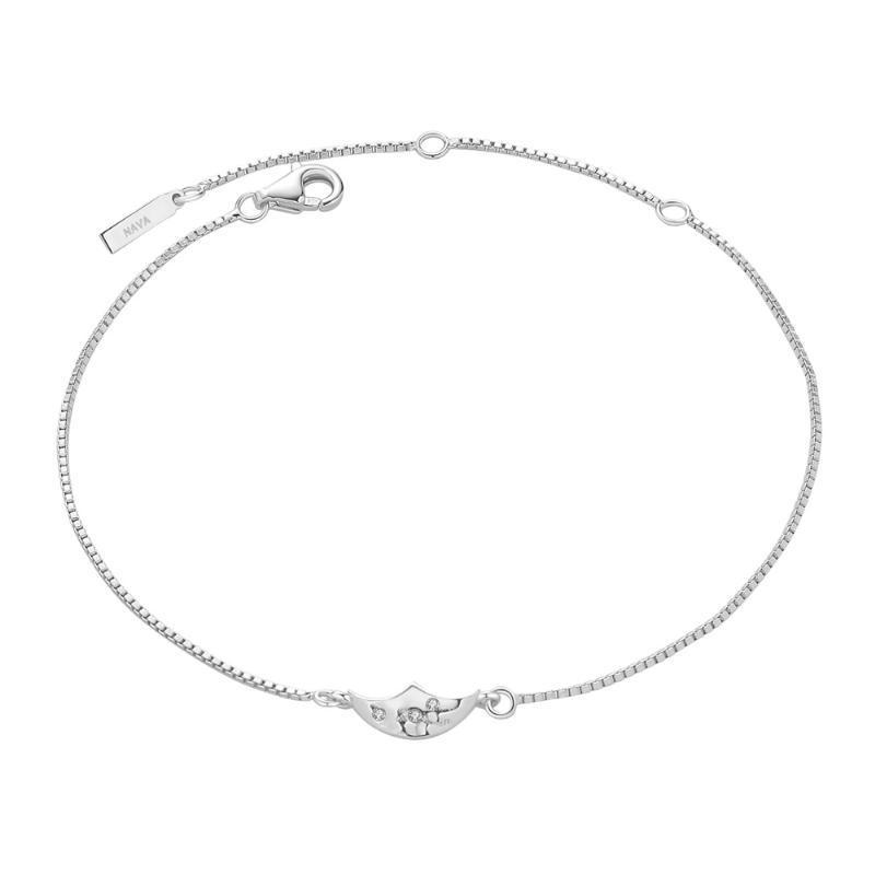Nava Copenhagen Sasi Sølv Armbånd - Bss010922-17