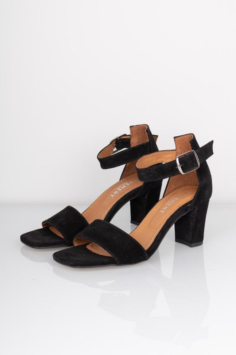 Pavement - Stiletter - Lykke - Sort Suede