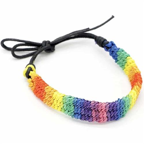 Regnbuefarvet LGBT Armbånd