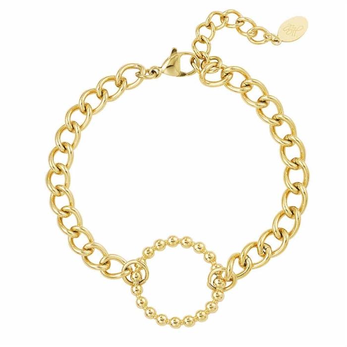 Link Ring Armbånd i rustfrit stål