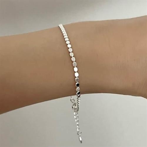 Elegant Sterling Sølv Armbånd