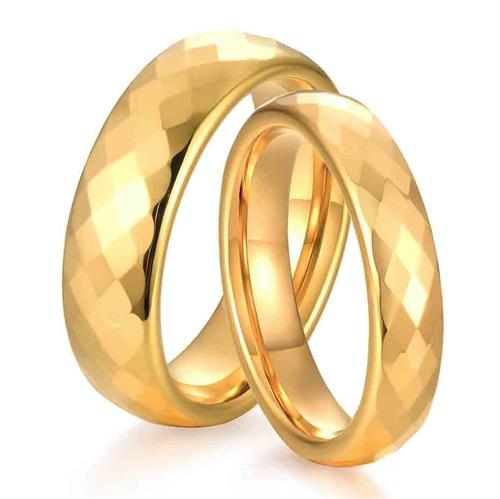 Erato Vielses- eller Forlovelsesring i Tungsten