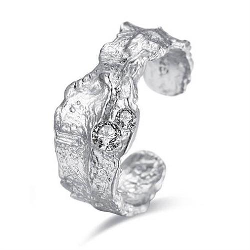 Zena Ring i 925 Sterling Sølv med Sten
