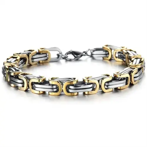 Guld Hawn Armbånd i Rustfrit Stål